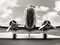 Vintage DC-3 in air field Poster Print by Anonymous - Item # VARPDX3AP3210
